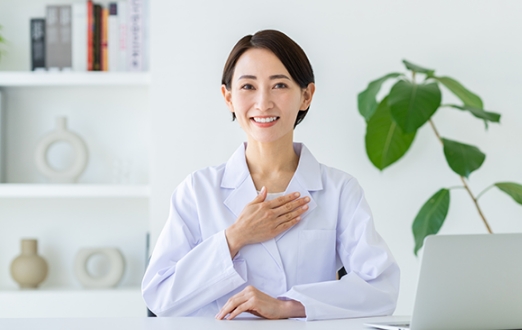 女性皮膚科専門医による、きめ細やかな診療